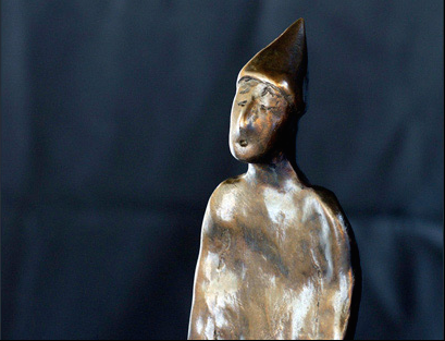 Grand clown, sculpture